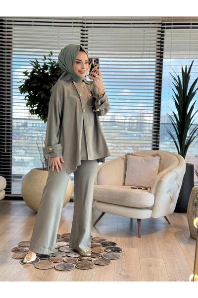 ALANURMODA 3299 Aller Detaylı Takım