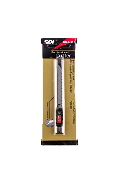 Sdi Maket Bıçağı Dar Metal Gövde 0439C