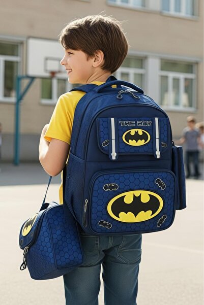 Tezzgelsin Set de termic rucsacuri model Batman pentru băieți, pentru școala ...