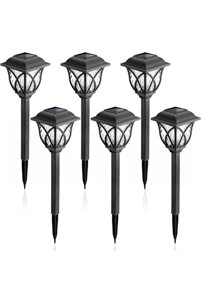 gaman X-15 6 Adet Güneş Enerjili Bahçe Lambası Saplamalı GÜNIŞIĞI Led Işıklı ...