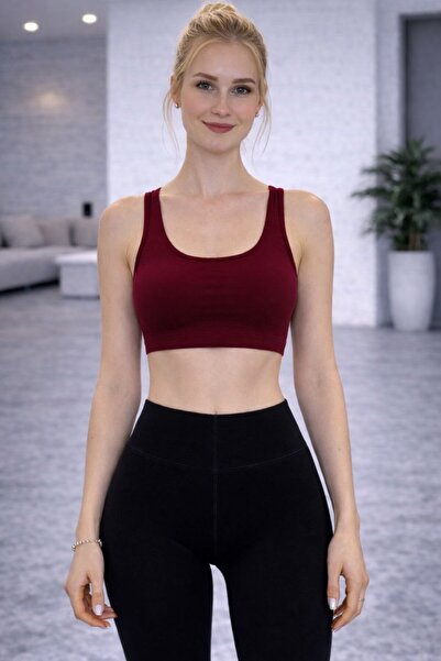 Maison La Femme Women's Basic Crop Tank Top