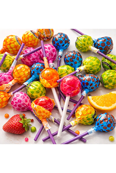 taso8090 (20 ADET) KARIŞIK AROMALI TOPİTOP ŞEKER