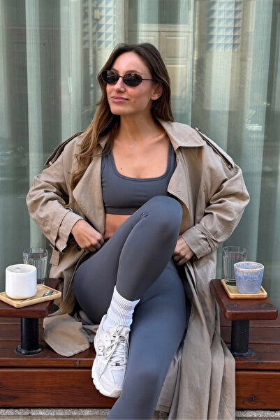 thesunfyre Γυναικείο κολάν από ύφασμα κατάδυσης με εξαιρετικά ψηλή στήθηση