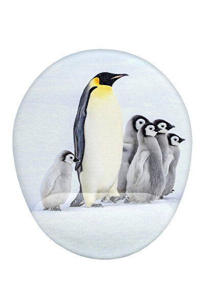 iyi fikirler Penguin and His Cubs Wrist Support Mouse Pad Ergonomic Non-Slip ...
