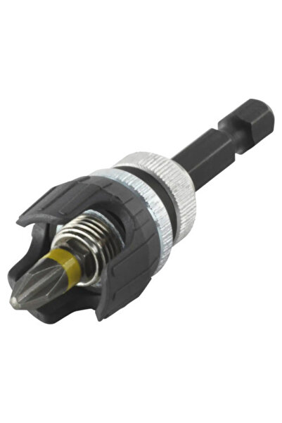 Wolfcraft Suport biti 65mm cu opritor de adancime, incl. 1 bit cruce PH2