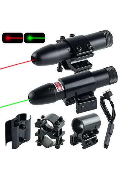 Forestia Lazer Spike Avcılar İçin Ray Montajlı Taktikal Tüfek Lazeri Sight
