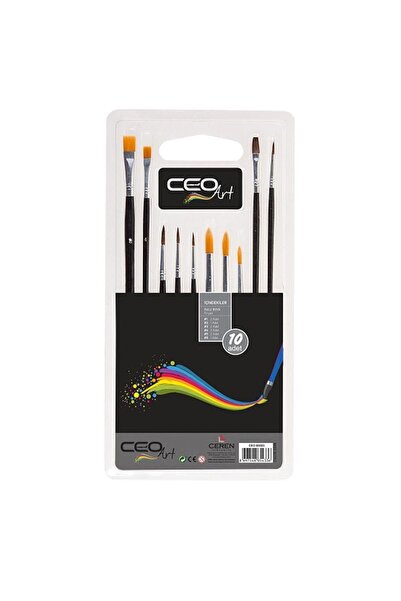 Generic Brand مجموعة فرش الرسم 10 قطع 1576 CEO00023