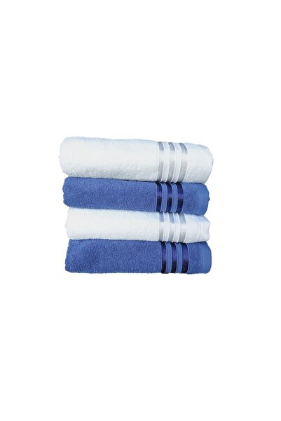 erteks SET PROSOAPE DE FAȚĂ 2 BUCĂȚI ALB 2 BUCĂȚI ALBASTRU 50 X 100 MOALE MODERN