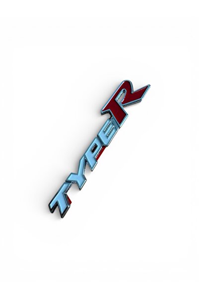 İKTUNING HONDA TYPER BEYAZ RENK YAZILI METAL LOGO AMBLEM