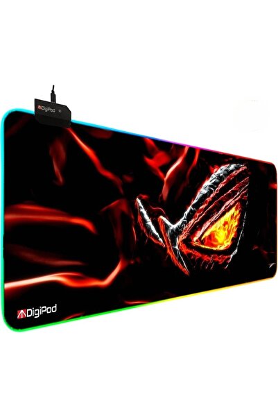 Digipod Gaming Oyuncu Mousepad Rgb Gaming Oyuncu Pad Kaymaz Taban 70 X 30 4mm...