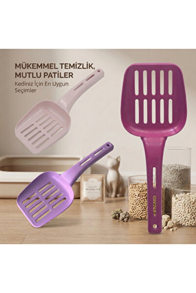 BM Makina Plastik Kedi Kumu Küreği