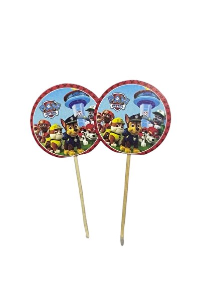 CAVAŞ sun hat PAW PATROL ECHIPA TEMATICA pentru petreceri - 10 bucăți - Lungi...