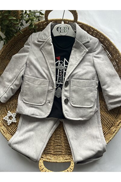 Lovmi Baby CEKET PANTALONLU 3 LÜ TAKIM