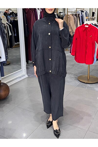 Ghisa YAKA BAĞLAMA DETAYLI KUPRA TAKIM