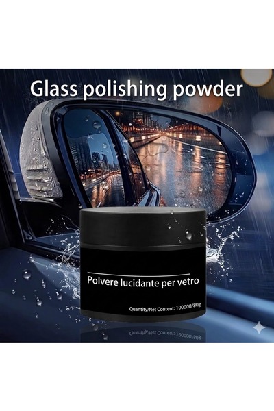 LUXER Pudra Polish Parbriz si Sticla cu Oxid de Ceriu 100.000 Mesh, Eliminare...