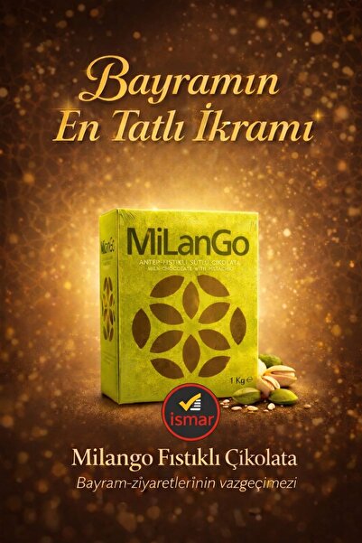 Şölen Milango Antep Fıstıklı Çikolata 1 kg