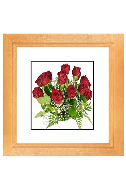 Nasticom Ramă foto clasică din lemn patrata, 15 x 15 cm, Tei Natur, Produs Ro...