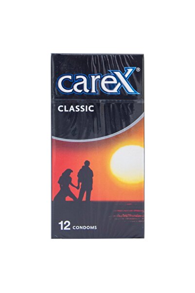 CAREX واقي ذكري كلاسيكي 12 قطعة