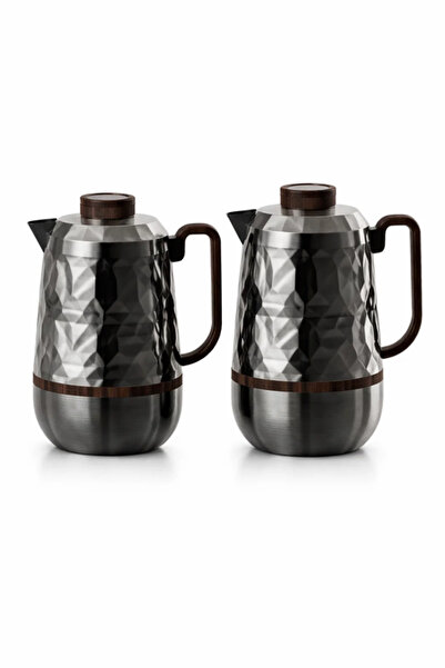 Urbanza طقم من قطعتين من الترمس الحراري المصنوع من الفولاذ المقاوم للصدأ، منا...