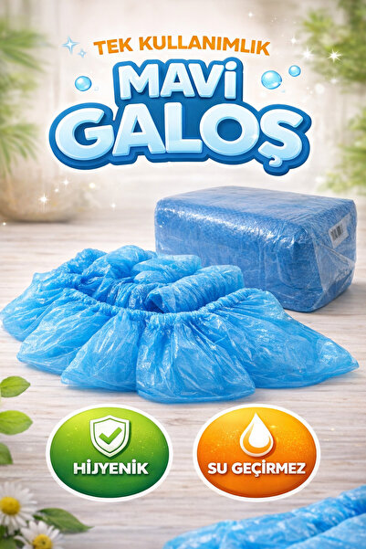 EGE TOPTAN GIDA GALOŞ 10 ADET Tek Kullanımlık, Dayanıklı, Hijyenik Ayakkabı K...