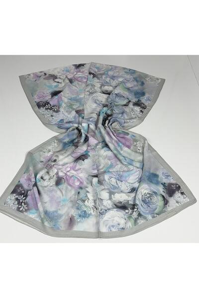 Şehr-i Şal İstanbul Ράμι Οργανικό με τύπωμα Σάλι -3607-02