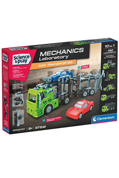 CLEMENTONI Bilim ve Oyun: Araba Taşıyıcı Çekici Kamyon 75132