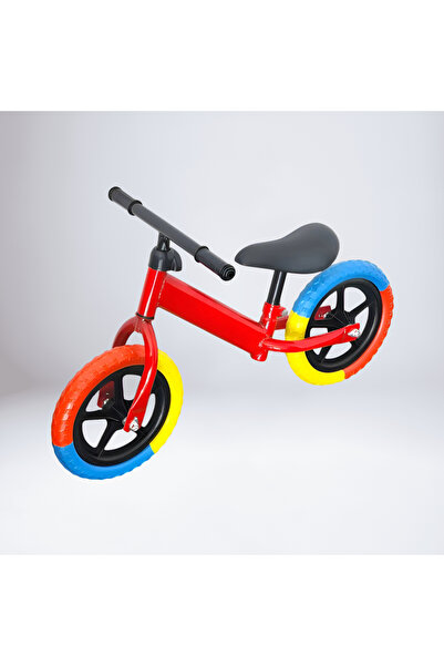 Universul Jucăriilor Bicicletă rosie fără pedale pentru copii reglabilă, cadr...