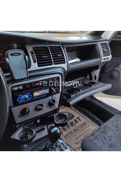 FD Damla Etiket Opel Vectra B Torpido, Konsol, Trim, Göğüs Kaplama Seti Gümüş...