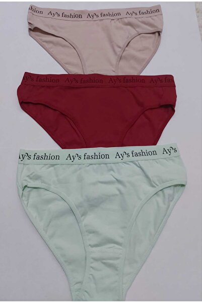 AZOSEV Mixed Color Cotton Pack of 6-Piece Panties