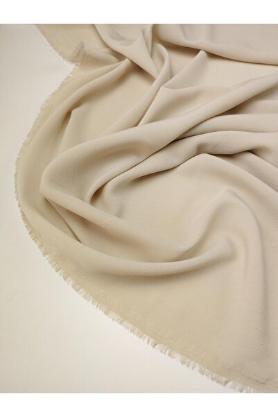 Kumaş Parça Μπεζ Κρεπ Σιφόν Πλάτος: 150εκ.