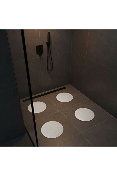 OEM Non-Slip non-slip - white - 19 cm - 4 pieces / pack