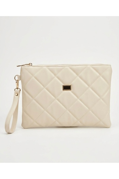 BK Bags & Accessories حقيبة يد متوسطة الحجم مبطنة