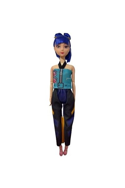 K-POP K Pop, Zoey Doll, 32 cm, blue, vinyl