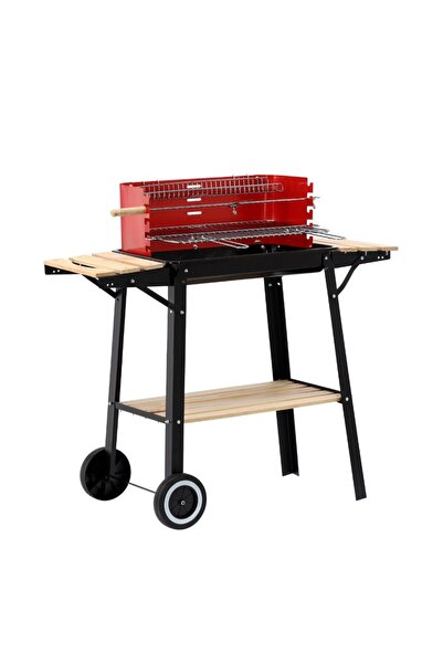 OEM Grătar cu roți – 93 x 42 x 84 cm