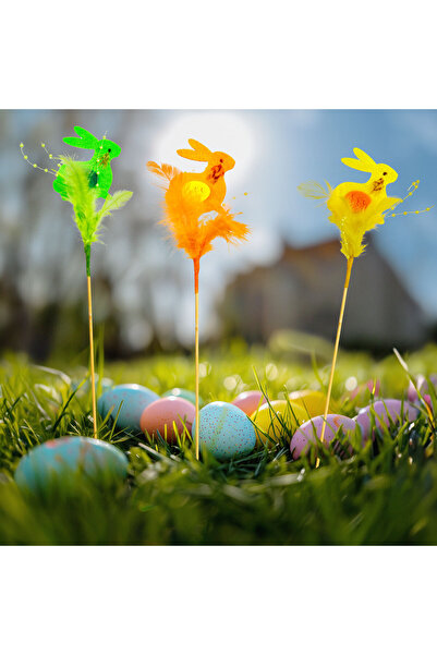 OEM Easter decoration - bunny - 3 types - 23 cm - stuffed