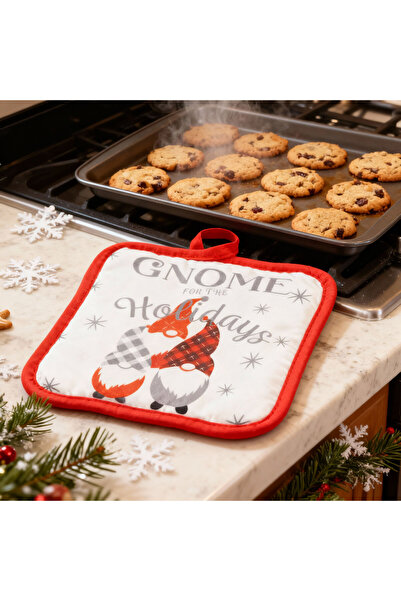 FAMİLY Christmas set – towel and oven mitt – elf