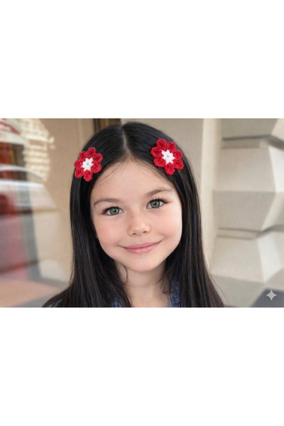 Mavi Masal 23 Απριλίου Αξεσουάρ Παιδική Πόρπη Σετ 2 τεμαχίων