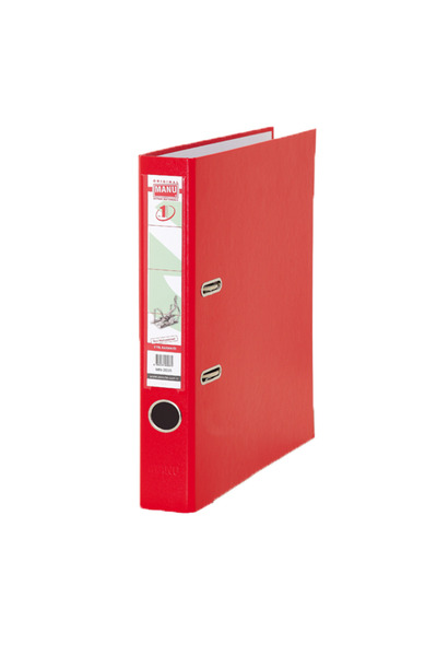 MANU Office Folder Narrow Plastic Red 2035