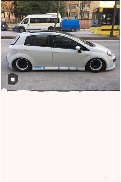 ayaz fiber body kit Fiat Grande punto yan marşpiyel takımı fiber boyasız