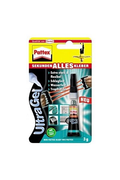 Pattex Ultra Gel Süper Japon Yapıştırıcı