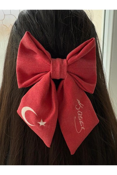 Melkady Aksesuar MelKady 563 - Kanvas Kumaş Atatürk İmzalı Lüx Otomatik Toka