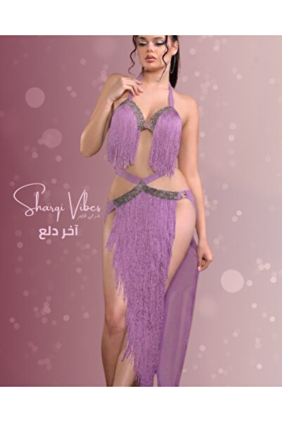 Sharqi Vibes Modern Oriental Belly Dance Outfit Costume Suit - Chic