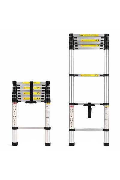 SUNUP SN-29689 6.2 Metre Geri Çekilebilir Merdiven Karavan & Tekne Katlanır A...