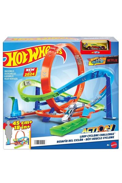 HOT WHEELS Bumerang Çemberli Yarış Pisti