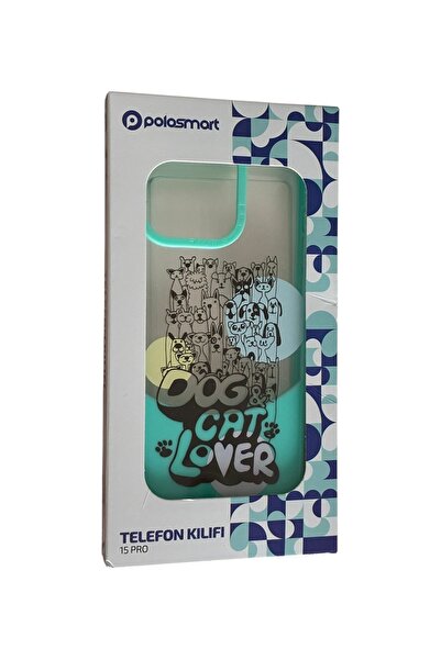 Polosmart حافظة هاتف آيفون 15 برو منقوش