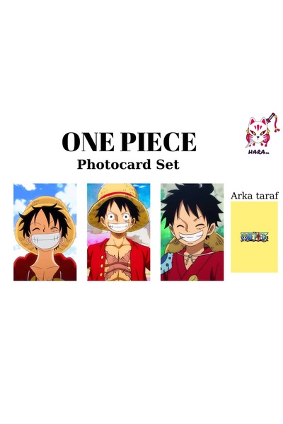Hara Company Аніме One Piece Monkey D. Luffy Набір фотокарток аніме / Набір к...
