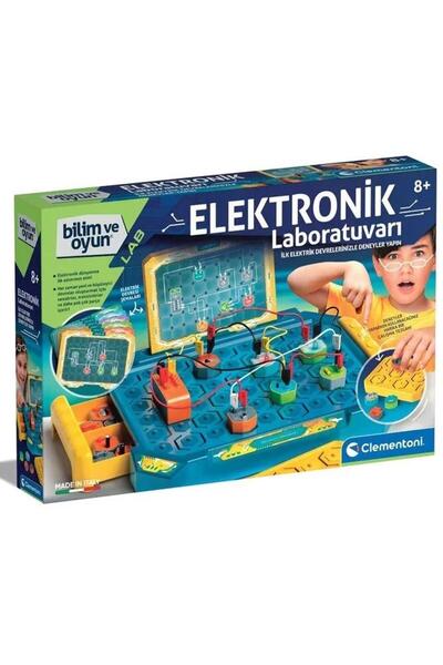 CLEMENTONI Bilim ve Oyun Elektronik Laboratuvarı 64328