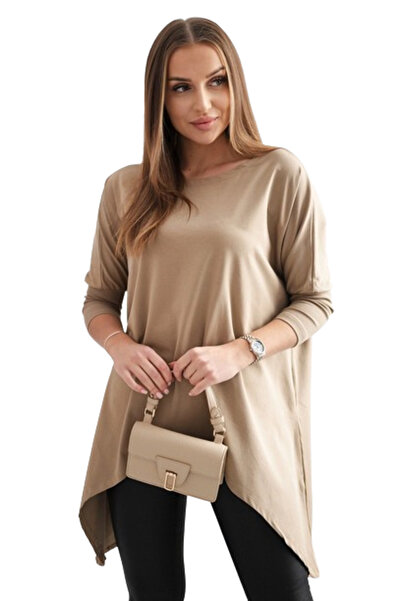 Kesi Bluză supradimensionată de culoare cămilă