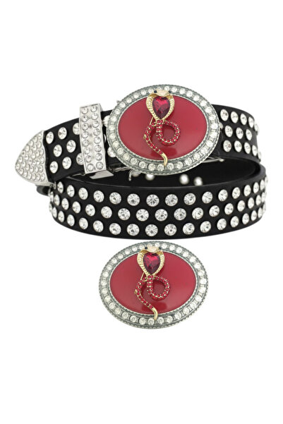 targay Belt with Full Stones on It