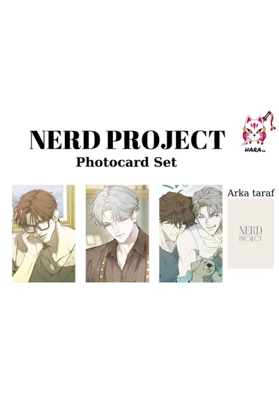 Hara Company Set de photocards Nerd Project / Set de carduri de colecție